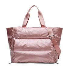 Load image into Gallery viewer, Women Gym Sports Bag Waterproof Swimming Yoga Mat Blosa Pink Weekend Travel Duffle Bags for Women Sport Fitness Shoulder Handbag