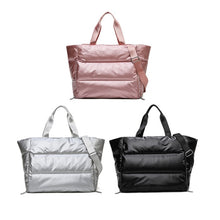 Load image into Gallery viewer, Women Gym Sports Bag Waterproof Swimming Yoga Mat Blosa Pink Weekend Travel Duffle Bags for Women Sport Fitness Shoulder Handbag