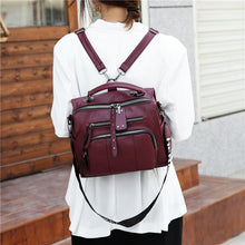 Load image into Gallery viewer, Luxury Handbags Women Bags Designer Large Capacity Multifunction Tote Bag Famous Brand Leather Shoulder Crossbody Bags for Women