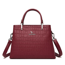 Load image into Gallery viewer, Fashion Alligator Casual Tote Bag for Women Designer Handbags High Quality Female Leather Handbags 2021 Shoulder Crossbody Bags