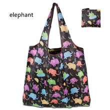 Load image into Gallery viewer, Nonwoven Reusable Shopping Bags Women Foldable Tote Bag Folding Large Capacity Handbags Portable Cloth Eco Grocery Bag