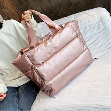 Load image into Gallery viewer, Women Gym Sports Bag Waterproof Swimming Yoga Mat Blosa Pink Weekend Travel Duffle Bags for Women Sport Fitness Shoulder Handbag