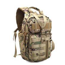 Load image into Gallery viewer, 25L Tactical Military Backpack for Hiking Camping Backpacks Equipment Men's Outdoor Hunting Travel Bags 600D Double Shoulder Bag