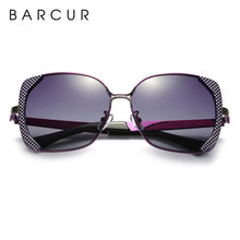 Load image into Gallery viewer, BARCUR Brand Designer Fashion Lady Polarized Sunglasses Women UV400 Gradient Lens Driving Sun Glasses With Original Case