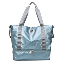 Load image into Gallery viewer, Sport Bag Women's Waterproof Shoulder Bag Large Handbags Travel Bags Men's Backpack Duffle 2021 Dry Wet Separation for Training