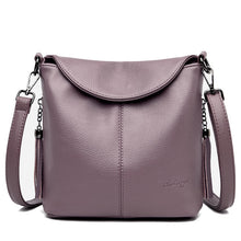 Load image into Gallery viewer, Soft Leather Crossbody Bags for Women 2022 Luxury Handbags Women Bags Designer Female Casual Hand Shoulder Bag bolsos de mujer