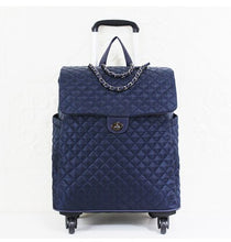 Load image into Gallery viewer, Women Travel trolley Luggage bag 20 Inch wheeled bags Laptop Business Travel trolley spinner suitcase luggage suitcase on wheels
