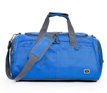 Load image into Gallery viewer, Outdoor Waterproof Large Capacity Sports Gym Bag Men Women Portable Fitness Training Bag Soft Foldable Shoulder Travel HandBag