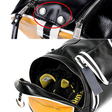 Load image into Gallery viewer, Outdoor Men's Sports Gym Bag PU Leather Training Shoulder Bag With Independent Shoes Pocket Mixed Color Sport Fitness Travel Bag