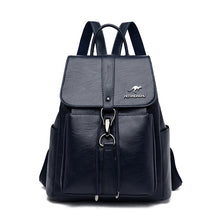 Load image into Gallery viewer, High Quality Leather Backpack Women pu Leather Travel Backpack School Bags for Teenager Girl Sac Ladies Shoulder Bags Mochila
