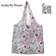 Load image into Gallery viewer, Nonwoven Reusable Shopping Bags Women Foldable Tote Bag Folding Large Capacity Handbags Portable Cloth Eco Grocery Bag