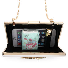 Load image into Gallery viewer, White Women Clutch Bag Wedding Clutch Purse Bridal Evening Crystal Summer Bags for Women 2020 Luxury Small Crossbody Bags ZD1333
