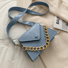 Load image into Gallery viewer, Popular Chain Handle Shoulder Bag PU Leather Handbags Designer Flap Crossbody Bags For Women Fashion Simple Lady Hand Bags