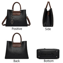 Load image into Gallery viewer, 2023 New 3 Layers Pocket Handbag High Quality Leather Women Handbags Luxury Brand Diagonal Ladies Shoulder Messenger Bags Tote