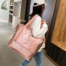 Load image into Gallery viewer, Yoga Fitness Gym Bags Women's Pink Sports Bolsos for Gym Swimming bag Dry Wet Travel Duffle 2021 Weekend Shoulder bag