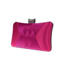 Load image into Gallery viewer, Women Clutch Bags Satin Bride Bag Purse Designer Gentle Evening Bags Party Handbag Wedding Clutch Wallet Shoulder Bag 7395