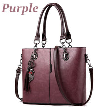 Load image into Gallery viewer, Luxury Handbags Women Bags Designer Big Crossbody bags For Women 2022 Solid Shoulder Bag Leather Handbag sac bolsa feminina