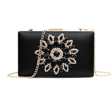 Load image into Gallery viewer, White Women Clutch Bag Wedding Clutch Purse Bridal Evening Crystal Summer Bags for Women 2020 Luxury Small Crossbody Bags ZD1333