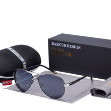 Load image into Gallery viewer, BARCUR New Polarized Sunglasses Men Women Driving Sun Glasses Male Goggle UV400 Gafas De Sol