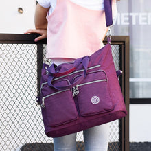 Load image into Gallery viewer, Women Top-handle Shoulder Bag Luxury Handbags Designer Nylon Messenger Bags Beach Casual Tote Female Purse Crossbody Bags
