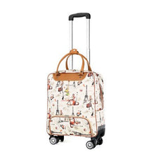Load image into Gallery viewer, Brand 22 inch Women travel luggage Trolley Bag on wheels Travel Suitcase Travel Rolling Bag Baggage Suitcase Travel wheeled bag