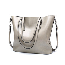 Load image into Gallery viewer, Luxury Designer Women Shoulder Bags Leather Large Capacity Oil Leather Handbags Crossbody Bag For Women Handbag Bolsas Feminina