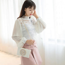 Load image into Gallery viewer, White Women Clutch Bag Wedding Clutch Purse Bridal Evening Crystal Summer Bags for Women 2020 Luxury Small Crossbody Bags ZD1333