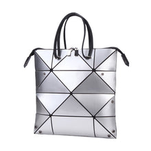 Load image into Gallery viewer, 2022 New Luminous Messenger Bags Women Geometry Handbag Casual Female PU Folding Tote Bags Women Diamond Crossbody Shoulder Bag