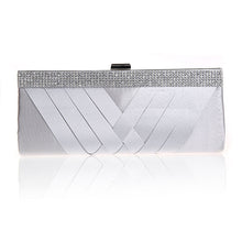 Load image into Gallery viewer, Women Day Clutch Ladies Purse Chain Handbags Women Evening Bag Purple Bride Wedding Party Hand Bags Clutches bolsas mujer XA187C