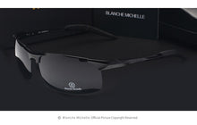 Load image into Gallery viewer, High Quality Ultra-Light Aluminum Magnesium Sport Sunglasses Polarized Men UV400 Rectangle Gold Outdoor Driving Sun Glasses