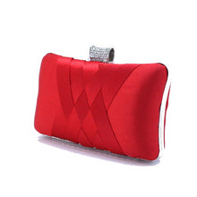 Load image into Gallery viewer, Women Clutch Bags Satin Bride Bag Purse Designer Gentle Evening Bags Party Handbag Wedding Clutch Wallet Shoulder Bag 7395