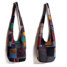 Load image into Gallery viewer, Vintage Hippy Hippie Bohemian Bag Women Shoulder Crossbody Bags Cotton Women's Handbags Books School Travel Bucket Bag