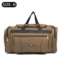 Load image into Gallery viewer, Large travel bags 70cm sport Duffle Bags Female Overnight Carry on Luggage bags men Waterproof Oxford Weekend bags sac de Sport