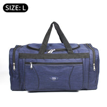 Load image into Gallery viewer, Large travel bags 70cm sport Duffle Bags Female Overnight Carry on Luggage bags men Waterproof Oxford Weekend bags sac de Sport