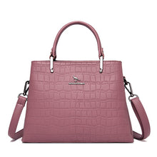 Load image into Gallery viewer, Fashion Alligator Casual Tote Bag for Women Designer Handbags High Quality Female Leather Handbags 2021 Shoulder Crossbody Bags