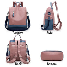 Load image into Gallery viewer, 2022 New women backpack high quality leather backpack anti-theft travel backpack multifunction shoulder bags school bags mochila