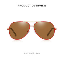 Load image into Gallery viewer, BARCUR Design Polarized Sunglasses for Men Women Gradient Lens Sun Glasses Classic Eyewear Accessory Oculos