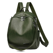 Load image into Gallery viewer, 2021 Hot High Quality Leather Backpacks Women High Capacity Travel Backpack School Bags for Teenage Girls Shoulder Bags Mochilas
