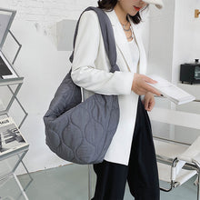 Load image into Gallery viewer, Women's Bag Autumn Winter Shoulder Corssbody Bags Women New Large Capacity Zipper Fashion Wild Female Cotton Design Travel Tote