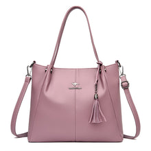 Load image into Gallery viewer, Elegant Women Cowhide Handbag Luxury Designer Shoulder Crossbody Genuine Leather Bag Bridal Red Messenger Sac Fashion Lady Bolsa