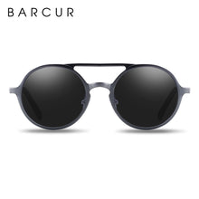 Load image into Gallery viewer, BARCUR Brand Light Weight Round Sunglasses Luxury Brand Men Glasses Retro Vintage Women Sun glasses