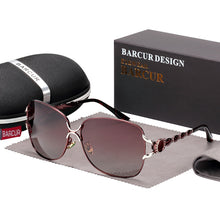 Load image into Gallery viewer, BARCUR Design Sun Glasses For Women Classic Polarized Sunglasses Female Luxury Shades Oculos Ladies Eyewear