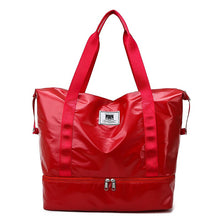 Load image into Gallery viewer, Sport Bag Women's Waterproof Shoulder Bag Large Handbags Travel Bags Men's Backpack Duffle 2021 Dry Wet Separation for Training