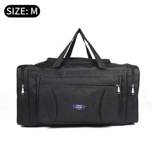 Load image into Gallery viewer, Large travel bags 70cm sport Duffle Bags Female Overnight Carry on Luggage bags men Waterproof Oxford Weekend bags sac de Sport