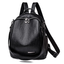 Load image into Gallery viewer, 2021 Hot High Quality Leather Backpacks Women High Capacity Travel Backpack School Bags for Teenage Girls Shoulder Bags Mochilas
