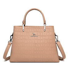 Load image into Gallery viewer, Fashion Alligator Casual Tote Bag for Women Designer Handbags High Quality Female Leather Handbags 2021 Shoulder Crossbody Bags