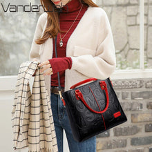 Load image into Gallery viewer, Hot Fashion Pu Leather Shoulder Messenger Bag Large Capacity Ladies Handbags Luxury Designer Crossbody Bags for Women 2022 Totes