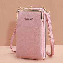 Load image into Gallery viewer, 3 Style Women Bags Soft Leather Wallets Touch Screen Cell Phone Purse Crossbody Shoulder Strap Handbag for Lady