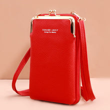 Load image into Gallery viewer, 3 Style Women Bags Soft Leather Wallets Touch Screen Cell Phone Purse Crossbody Shoulder Strap Handbag for Lady
