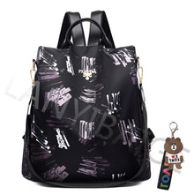 Load image into Gallery viewer, Fashion Backpack Women Oxford Cloth Shoulder Bags School Bags for Teenage Girls Light Ladies Travel Backpack mochila feminina